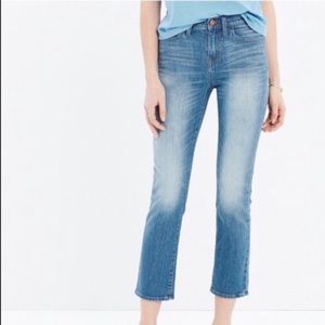Madewell Kick Out Crop Jeans